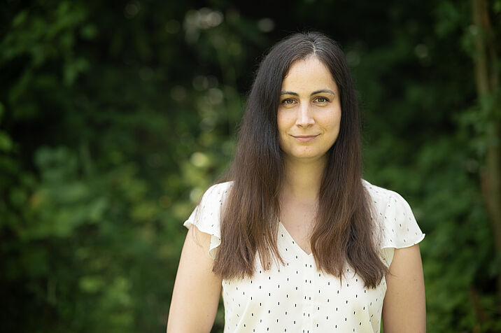 portrait of a dark-haired woman