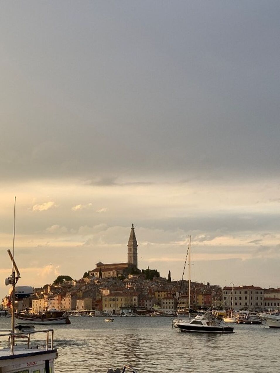 Photo of a port in Rovinj 