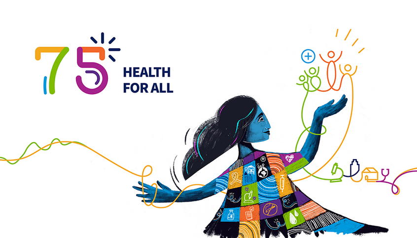 Image showing logo World Health Day,  copyright by WHO